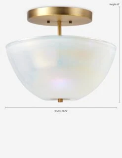 Akari Semi-Flush Mount Light 11 Akari Semi-Flush Mount Light -KIRA Lighting Shop 5VAPO BOWH 2 Product