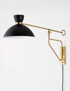 Patterson Plug-In Sconce -KIRA Lighting Shop 8514 AGB SBK 002 Product