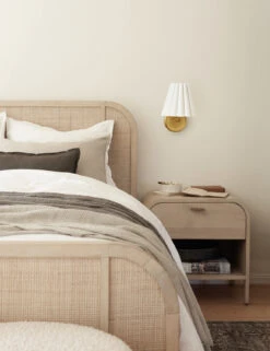 Matthews Sconce -KIRA Lighting Shop BedroomI 0636 FlutedLighting Brass