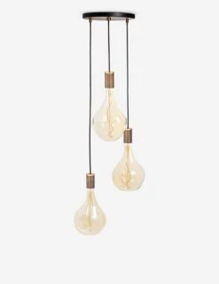 Triple Pendant Light With Voronoi II By Tala -KIRA Lighting Shop CP BLK SET TRI WP 02 4 1