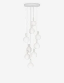 Alumina 9-Light Pendant Light By Tala -KIRA Lighting Shop CP CHK SET NON ALM 01 04