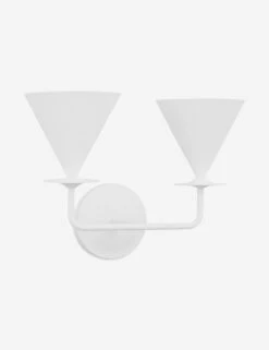 Cornet Double Sconce By Christiane Lemieux 6 Cornet Double Sconce By Christiane Lemieux -KIRA Lighting Shop FS LXW1052CPST ALT23Q Product