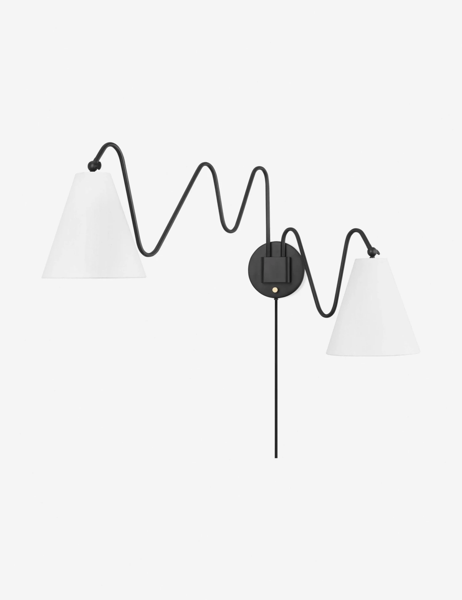 Dellon Double Plug-In Sconce 2 Dellon Double Plug-In Sconce - Image 2