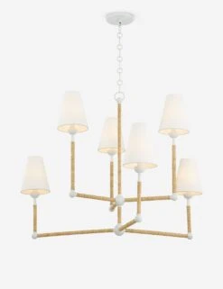 Tomlin Chandelier -KIRA Lighting Shop H708806 TWH. 001