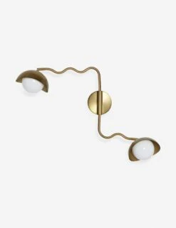 Kukka Adjustable Sconce By Sarah Sherman Samuel -KIRA Lighting Shop KukkaAdjustableSconcebySarahShermanSamuel Brass A0656448 4250 Product