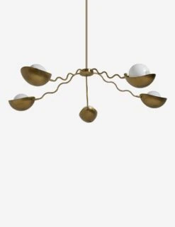 Kukka Chandelier By Sarah Sherman Samuel -KIRA Lighting Shop KukkaChandelierbySarahShermanSamuel Brass A0656453 4213 Product 1