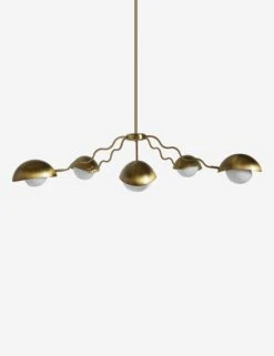 Kukka Chandelier By Sarah Sherman Samuel -KIRA Lighting Shop KukkaChandelierbySarahShermanSamuel Brass A0656453 4223 Product 1