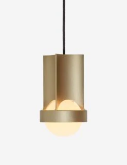 Loop Pendant Light With Sphere III By Tala 14 Loop Pendant Light With Sphere III By Tala -KIRA Lighting Shop LOOP SPHR III GD PD 01 02