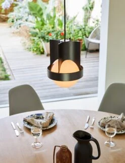 Loop Pendant Light With Sphere IV By Tala -KIRA Lighting Shop LOOP SPHR IV DG PD 01 16