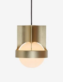 Loop Pendant Light With Sphere IV By Tala -KIRA Lighting Shop LOOP SPHR IV GD PD 01 04