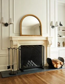 Matthews Double Sconce -KIRA Lighting Shop Lulu and Georgia FireplaceAccessoriesandMantleMirrors 0679 V2 Site Crop Lifestyle 1