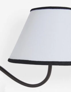 Magdalene Double Sconce -KIRA Lighting Shop MagdaleneDoubleSconceBronze BlackRimShade 12759