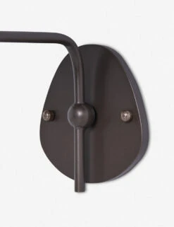 Magdalene Single Sconce -KIRA Lighting Shop MagdaleneSconceBronze WhiteShade 12744