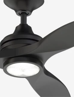 Solaria Ceiling Fan + Light -KIRA Lighting Shop fp6721bbl 60bl lk bottm